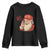 67 Six Seven Christmas Youth Sweatshirt Santa MAGA Hat Xmas - Wonder Print Shop