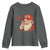 67 Six Seven Christmas Youth Sweatshirt Santa MAGA Hat Xmas - Wonder Print Shop