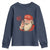 67 Six Seven Christmas Youth Sweatshirt Santa MAGA Hat Xmas - Wonder Print Shop