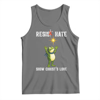 Resist Frog Tank Top Christian HIV Awareness Red Ribbon - Wonder Print Shop
