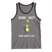 Resist Frog Tank Top Christian HIV Awareness Red Ribbon - Wonder Print Shop