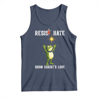 Resist Frog Tank Top Christian HIV Awareness Red Ribbon - Wonder Print Shop