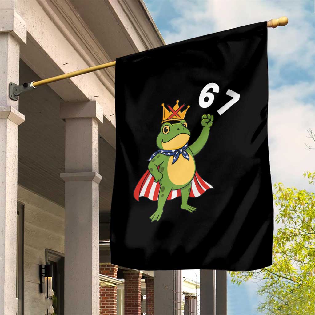 Resist Frog Garden Flag Super American 67 Six Seven Meme - Wonder Print Shop