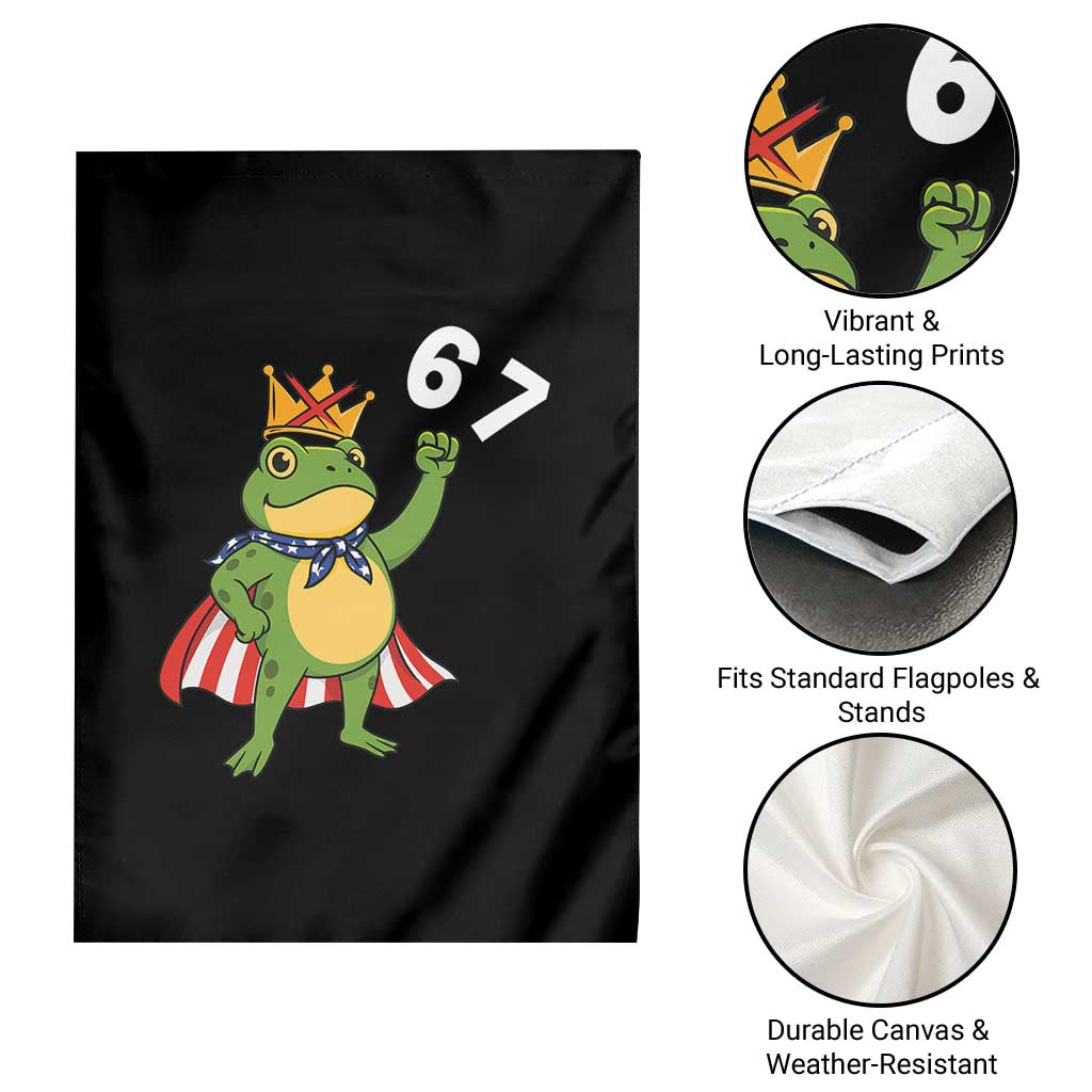 Resist Frog Garden Flag Super American 67 Six Seven Meme - Wonder Print Shop