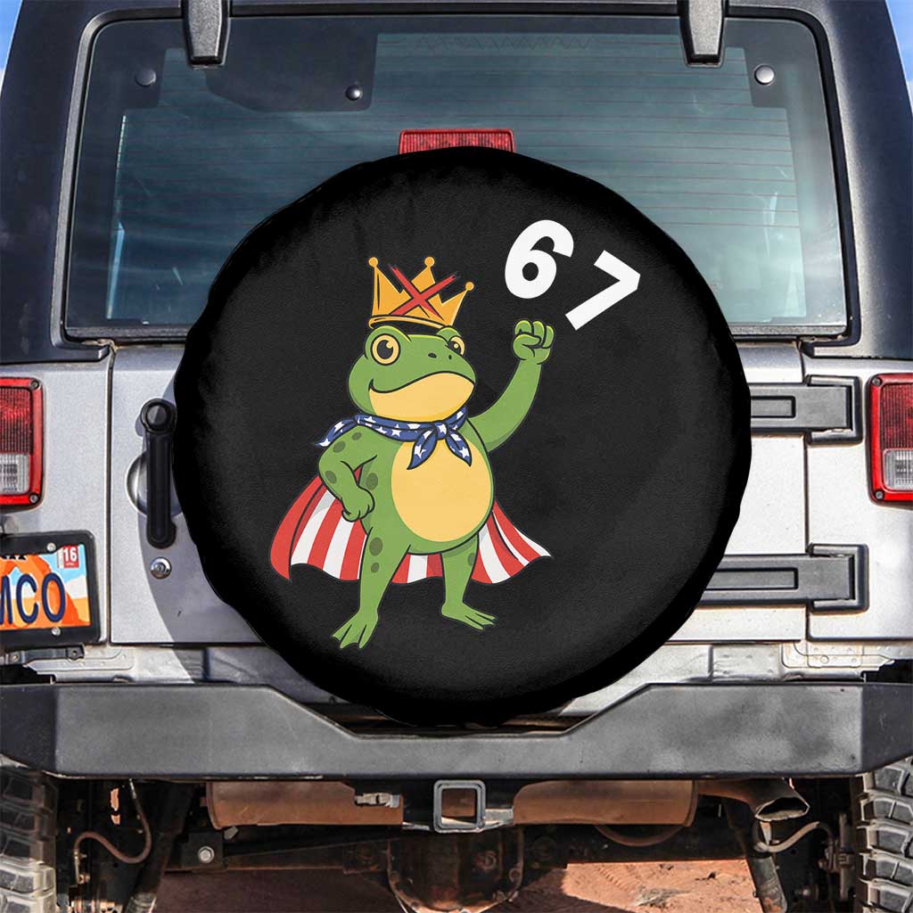 Resist Frog Spare Tire Cover Super American 67 Six Seven Meme - Wonder Print Shop