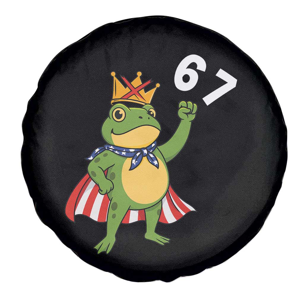 Resist Frog Spare Tire Cover Super American 67 Six Seven Meme - Wonder Print Shop