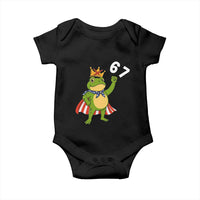 Resist Frog Baby Onesie Super American 67 Six Seven Meme - Wonder Print Shop