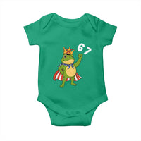 Resist Frog Baby Onesie Super American 67 Six Seven Meme - Wonder Print Shop