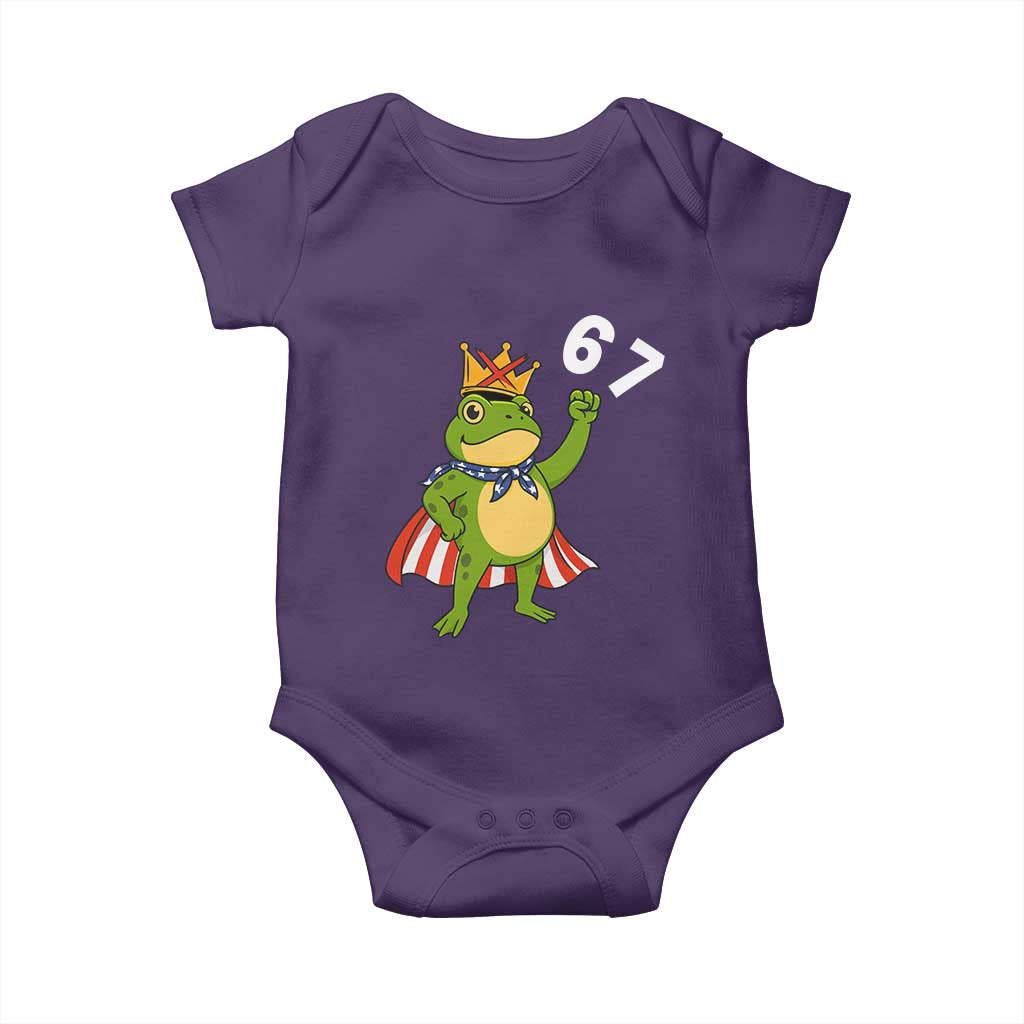 Resist Frog Baby Onesie Super American 67 Six Seven Meme - Wonder Print Shop