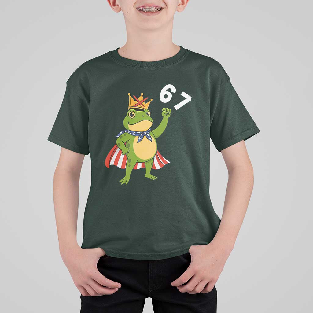 Resist Frog T Shirt For Kid Super American 67 Six Seven Meme - Wonder Print Shop