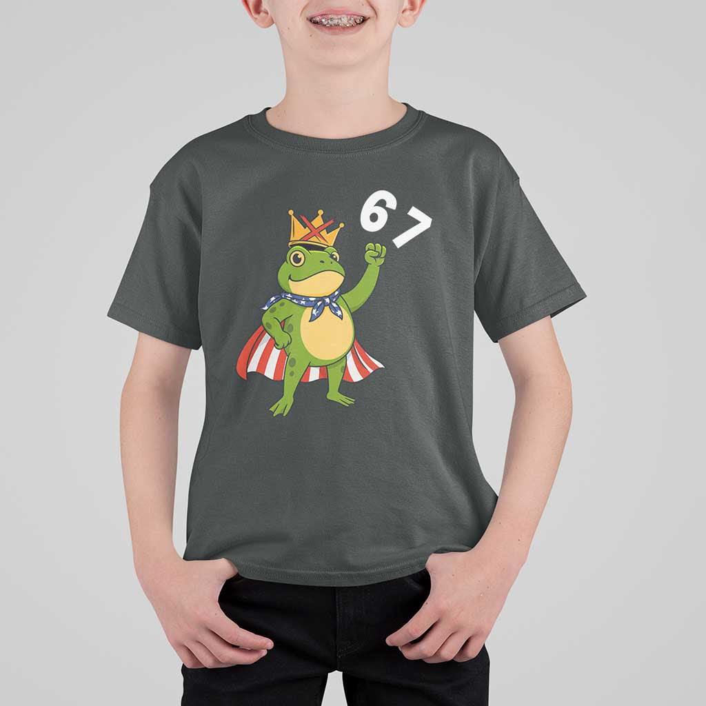 Resist Frog T Shirt For Kid Super American 67 Six Seven Meme - Wonder Print Shop