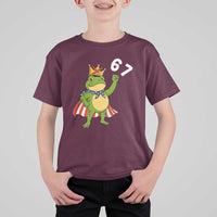 Resist Frog T Shirt For Kid Super American 67 Six Seven Meme - Wonder Print Shop