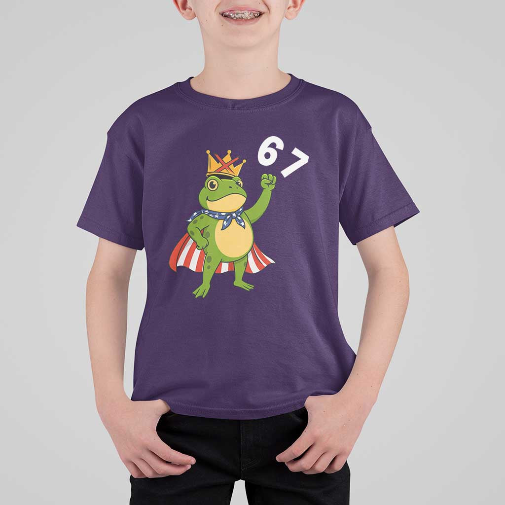 Resist Frog T Shirt For Kid Super American 67 Six Seven Meme - Wonder Print Shop