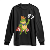 Resist Frog Long Sleeve Shirt Super American 67 Six Seven Meme - Wonder Print Shop