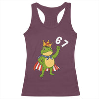 Resist Frog Racerback Tank Top Super American 67 Six Seven Meme - Wonder Print Shop