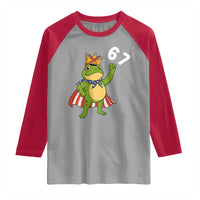Resist Frog Raglan Shirt Super American 67 Six Seven Meme - Wonder Print Shop