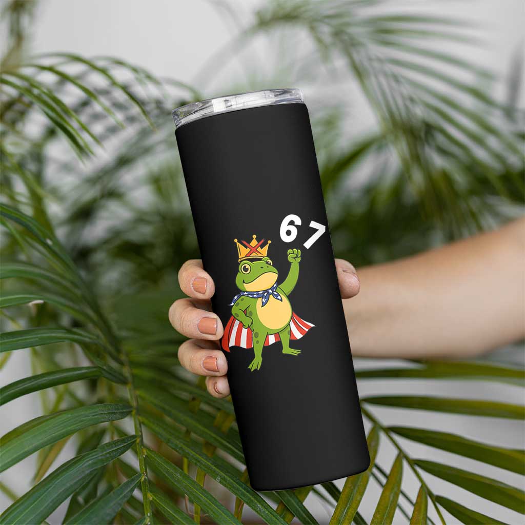 Resist Frog Skinny Tumbler Super American 67 Six Seven Meme - Wonder Print Shop