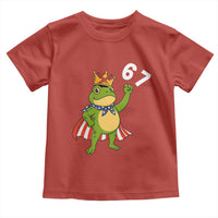 Resist Frog Toddler T Shirt Super American 67 Six Seven Meme - Wonder Print Shop