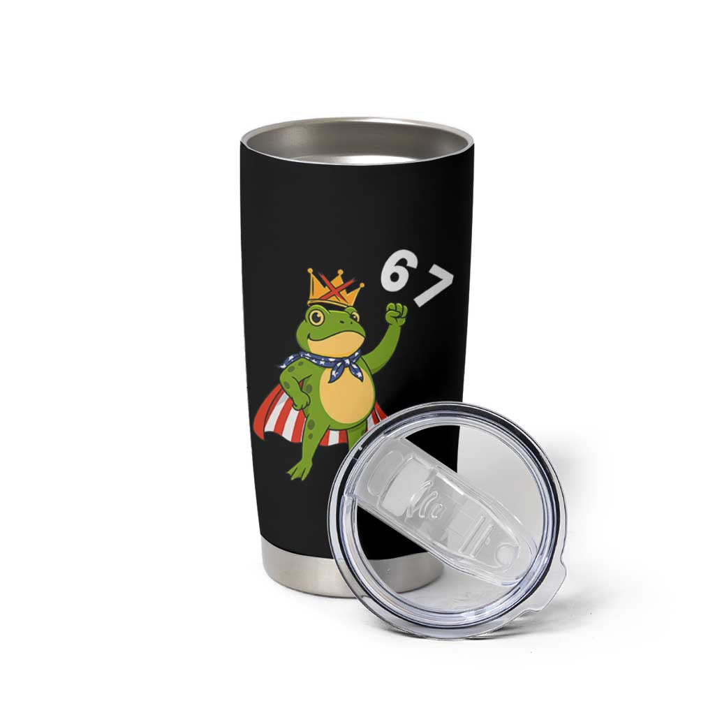 Resist Frog Tumbler Cup Super American 67 Six Seven Meme - Wonder Print Shop