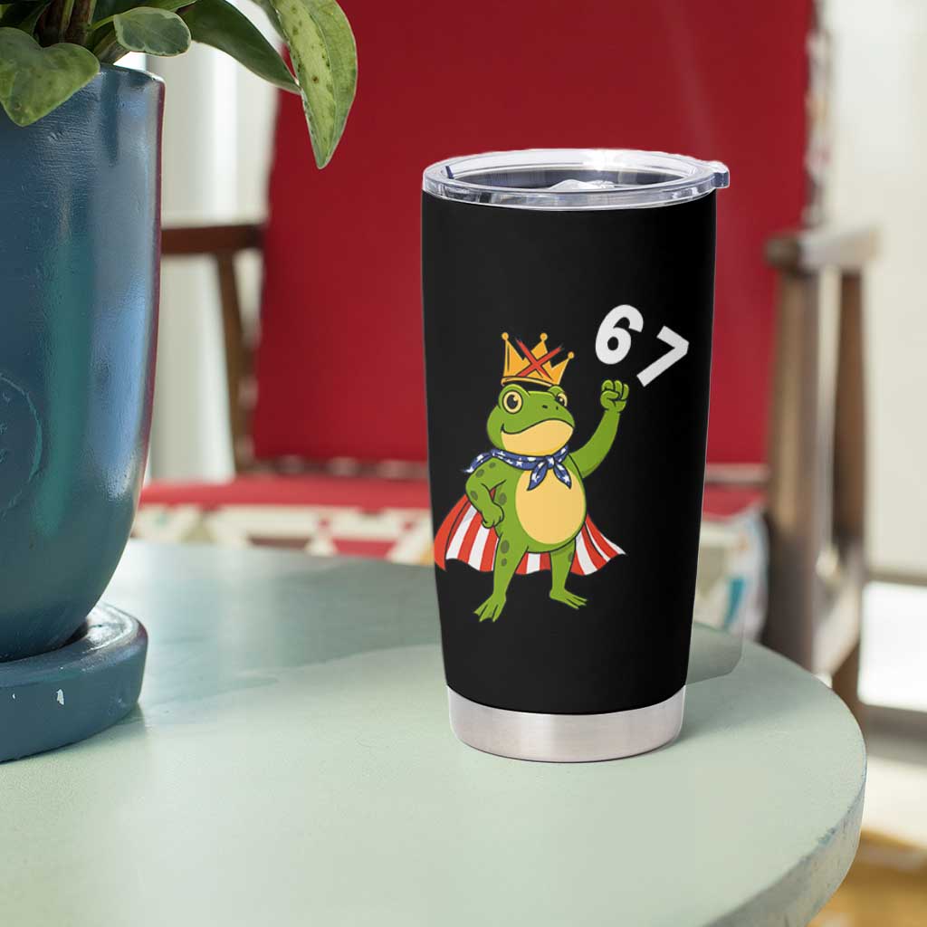 Resist Frog Tumbler Cup Super American 67 Six Seven Meme - Wonder Print Shop