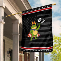 Resist Frog Garden Flag Super American 67 Six Seven Meme