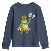 Resist Frog Youth Sweatshirt Super American 67 Six Seven Meme - Wonder Print Shop