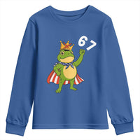 Resist Frog Youth Sweatshirt Super American 67 Six Seven Meme - Wonder Print Shop
