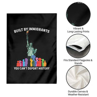 Immigrant Rights Garden Flag Built by Immigrants You Can Not Deport History - Wonder Print Shop