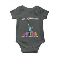 Immigrant Rights Baby Onesie Built by Immigrants You Can Not Deport History - Wonder Print Shop