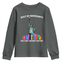 Immigrant Rights Youth Sweatshirt Built by Immigrants You Can Not Deport History - Wonder Print Shop