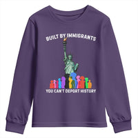 Immigrant Rights Youth Sweatshirt Built by Immigrants You Can Not Deport History - Wonder Print Shop