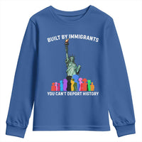 Immigrant Rights Youth Sweatshirt Built by Immigrants You Can Not Deport History - Wonder Print Shop