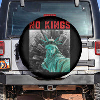 No Kings Spare Tire Cover Statue of Liberty Selfie Freedom - Wonder Print Shop
