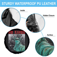 No Kings Spare Tire Cover Statue of Liberty Selfie Freedom - Wonder Print Shop