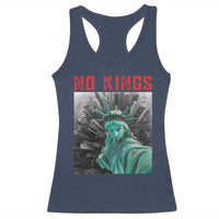 No Kings Racerback Tank Top Statue of Liberty Selfie Freedom - Wonder Print Shop
