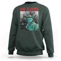 No Kings Sweatshirt Statue of Liberty Selfie Freedom - Wonder Print Shop