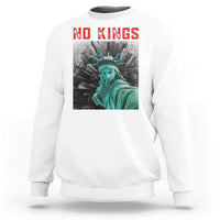 No Kings Sweatshirt Statue of Liberty Selfie Freedom - Wonder Print Shop