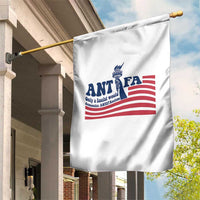 Antifa Fascism Patriotic Garden Flag Antifascist Statue of Liberty - Wonder Print Shop