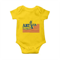 Antifa Fascism Patriotic Baby Onesie Antifascist Statue of Liberty - Wonder Print Shop