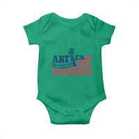 Antifa Fascism Patriotic Baby Onesie Antifascist Statue of Liberty - Wonder Print Shop