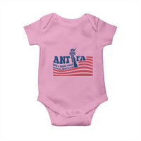 Antifa Fascism Patriotic Baby Onesie Antifascist Statue of Liberty - Wonder Print Shop