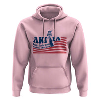 Antifa Fascism Patriotic Hoodie Antifascist Statue of Liberty - Wonder Print Shop