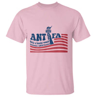 Antifa Fascism Patriotic T Shirt Antifascist Statue of Liberty - Wonder Print Shop