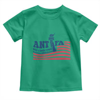 Antifa Fascism Patriotic Toddler T Shirt Antifascist Statue of Liberty - Wonder Print Shop