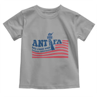 Antifa Fascism Patriotic Toddler T Shirt Antifascist Statue of Liberty - Wonder Print Shop