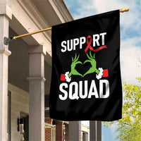 Red Ribbon AIDS Awareness Garden Flag Elf Hand Christmas HIV Support - Wonder Print Shop