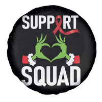 Red Ribbon AIDS Awareness Spare Tire Cover Elf Hand Christmas HIV Support - Wonder Print Shop