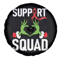Red Ribbon AIDS Awareness Spare Tire Cover Elf Hand Christmas HIV Support - Wonder Print Shop