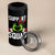 Red Ribbon AIDS Awareness 4 in 1 Can Cooler Tumbler Elf Hand Christmas HIV Support - Wonder Print Shop