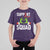 Red Ribbon AIDS Awareness T Shirt For Kid Elf Hand Christmas HIV Support - Wonder Print Shop